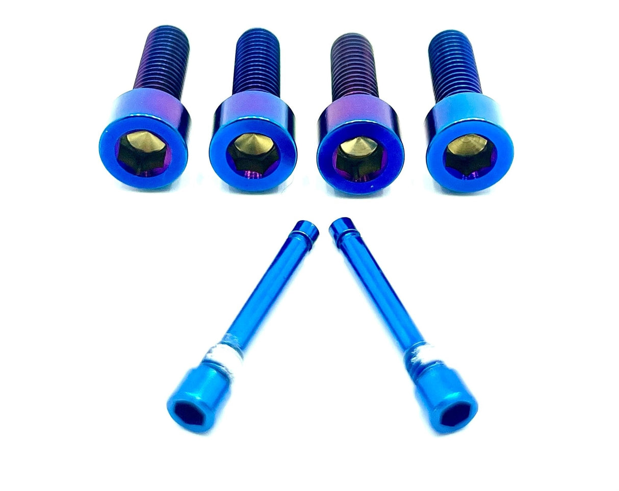 220mm Rotor Titanium Caliper Bolt Kit for Surron, Talaria, Segway (30mm bolts)