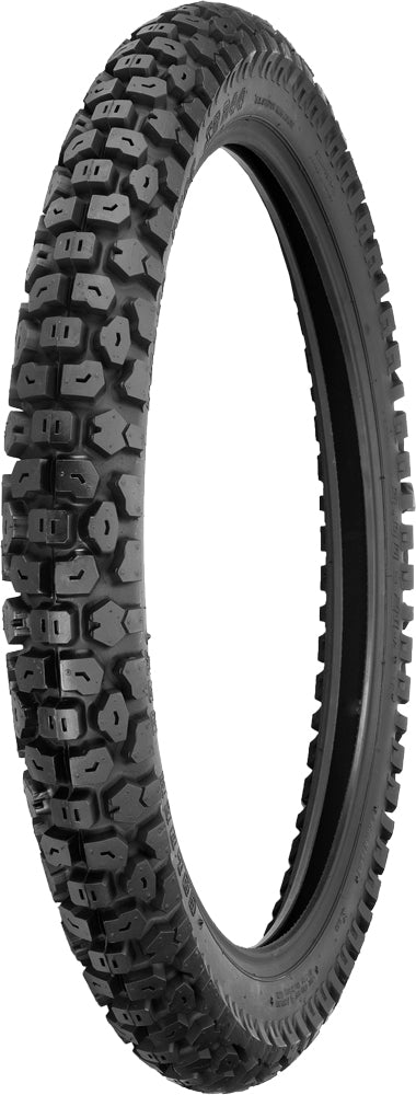 SHINKO, Shinko 244 Series 2.75-14 Dual Purpose Bias Tire for Street and Trail Use