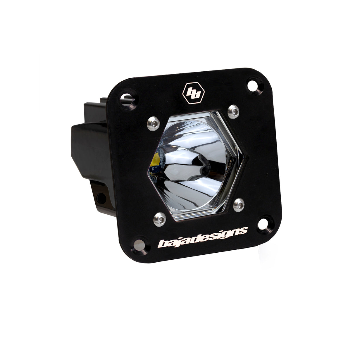S1 Black Flush Mount LED Auxiliary Light Pod - Universal Baja Designs