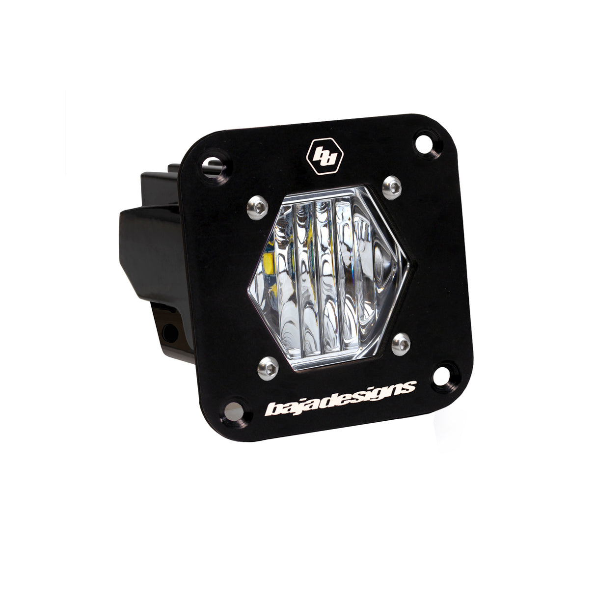 S1 Black Flush Mount LED Auxiliary Light Pod - Universal Baja Designs