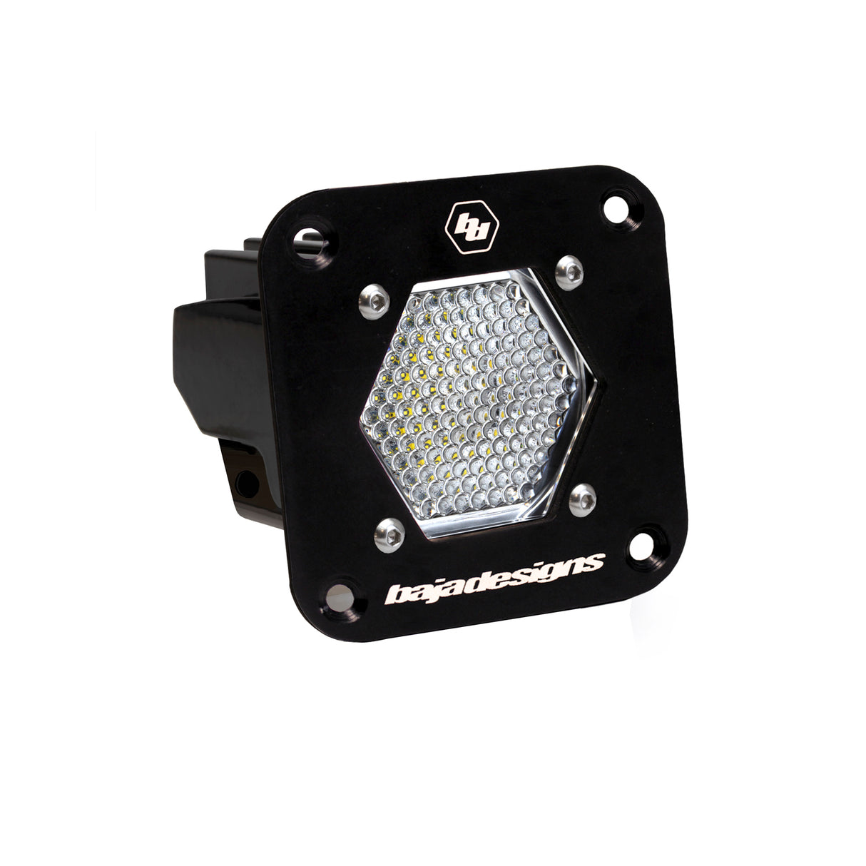 S1 Black Flush Mount LED Auxiliary Light Pod - Universal Baja Designs