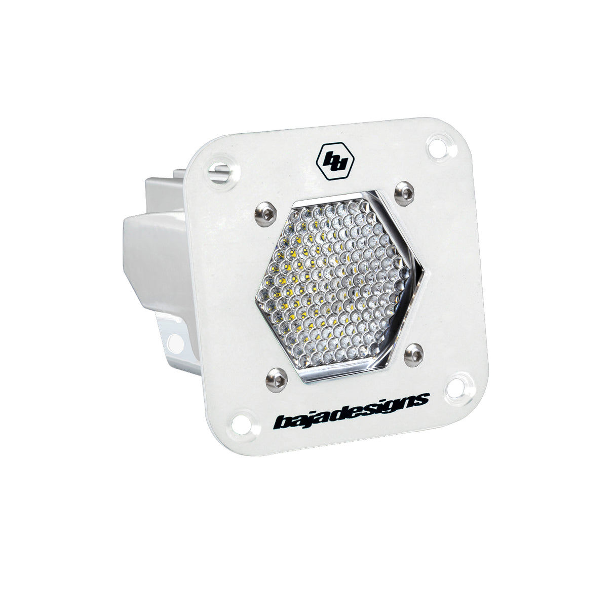 S1 White Flush Mount LED Auxiliary Light Pod - Universal Baja Designs