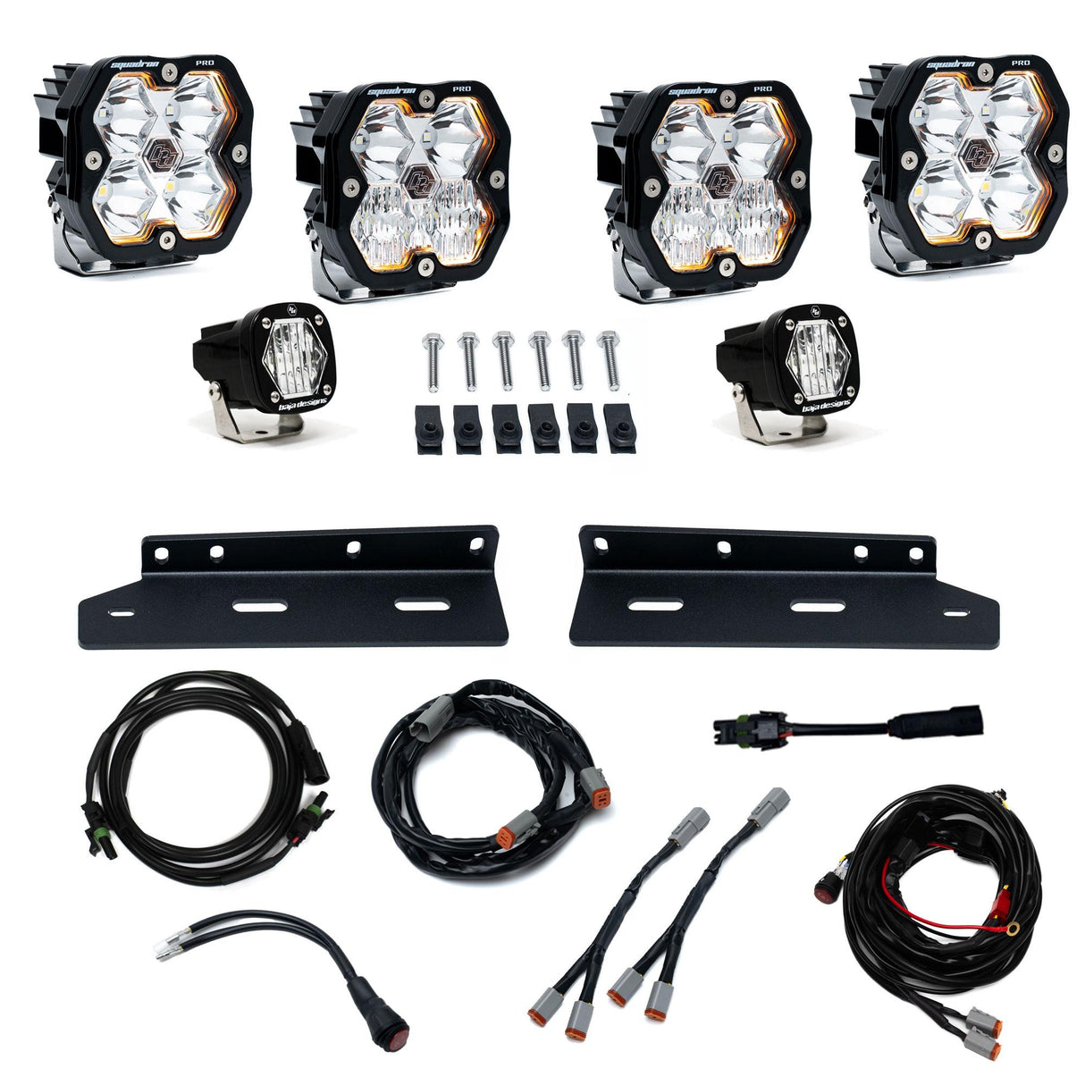 Squadron 2.0 Pro/S1 Fog Pocket Light Kit Ford 2021-26 F-150 Raptor Baja Designs