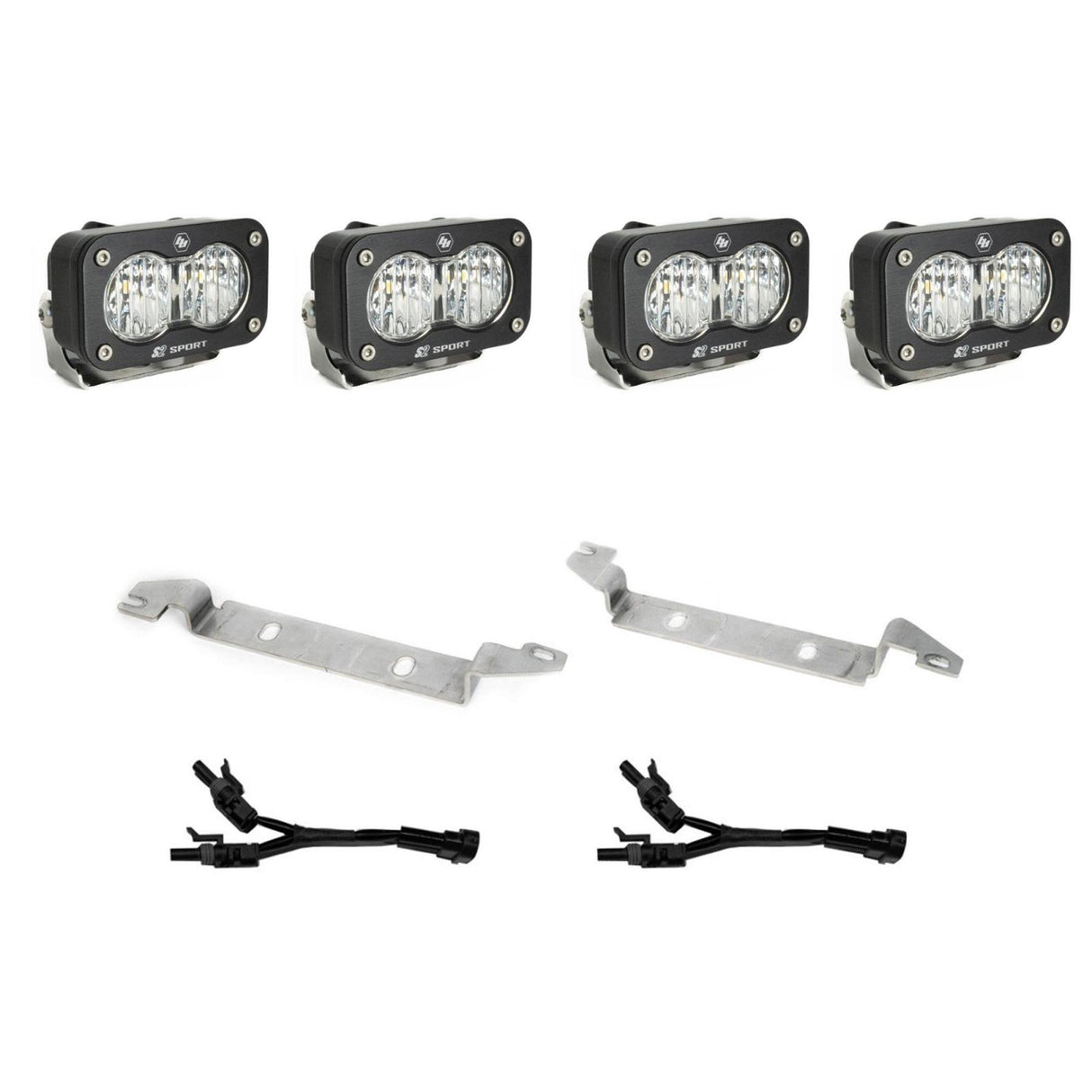 S2 Sport OEM Fog Light Replacement Kit 2025-On Toyota 4Runner Non-TRD Pro Baja Designs