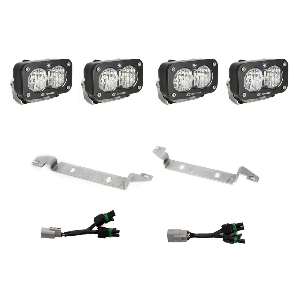 S2 Sport OEM Fog Light Replacement Kit 2024-on Toyota Tacoma TRD Pro/Trailhunter Baja Designs