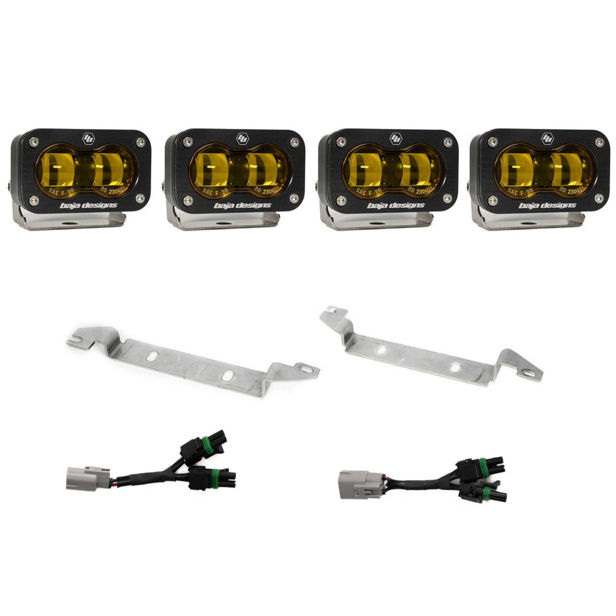 S2 SAE OEM Fog Light Replacement Kit 2024-On Toyota Tacoma TRD Pro/Trailhunter Baja Designs