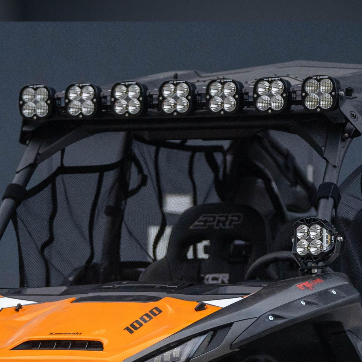 Kawasaki Teryx KRX 7XL Linkable Roof Bar Kit 2020-2024 Kawasaki Teryx KRX 1000 Baja Desgins