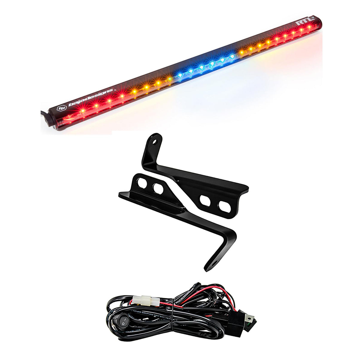 Polaris RZR 15-18 4 Seat 30 Inch RTL Rear Light Bar with Bracket Kit Baja Designs