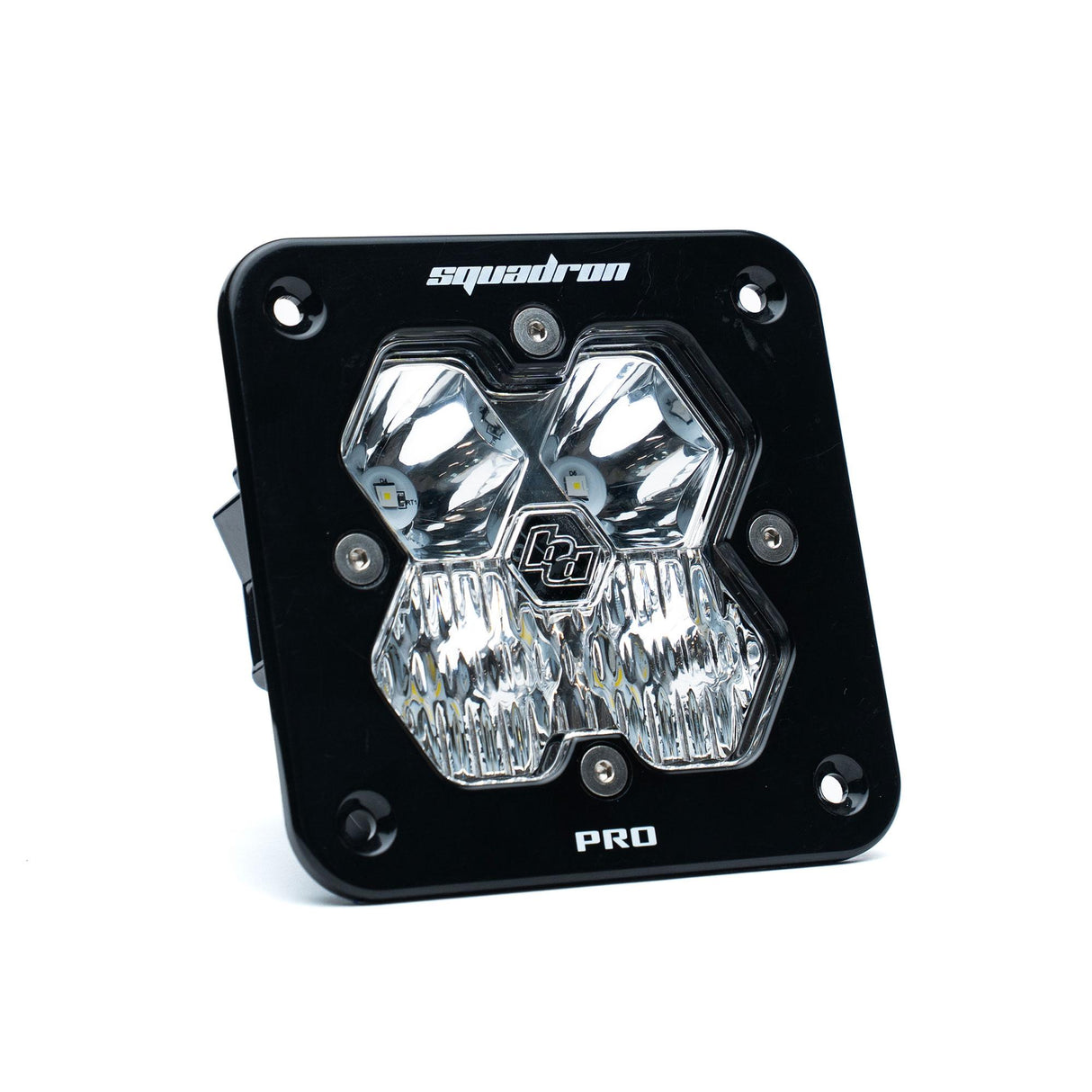 Squadron 2.0 Pro Black Flush Mount LED Auxiliary Light Pod Kit - Universal Baja Designs