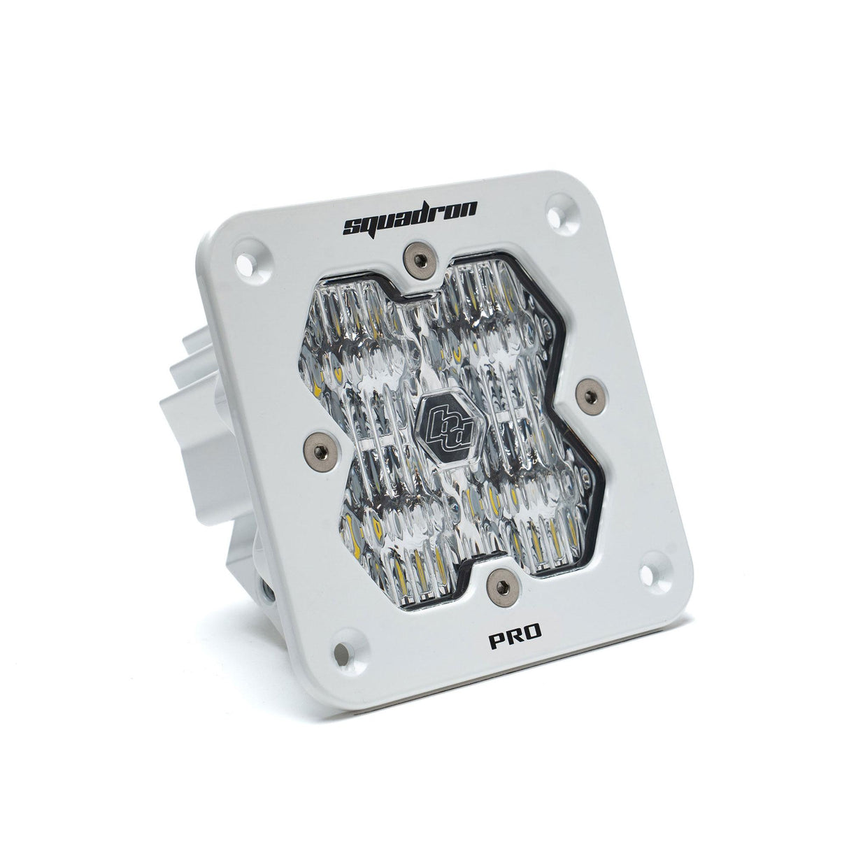 Squadron 2.0 Pro White Flush Mount LED Auxiliary Light Pod Kit - Universal Baja Designs