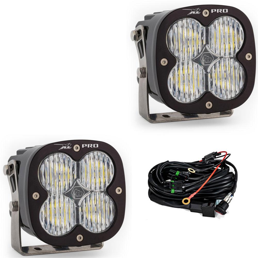 XL Pro Black LED Auxiliary Light Pod Pair - Universal Baja Designs