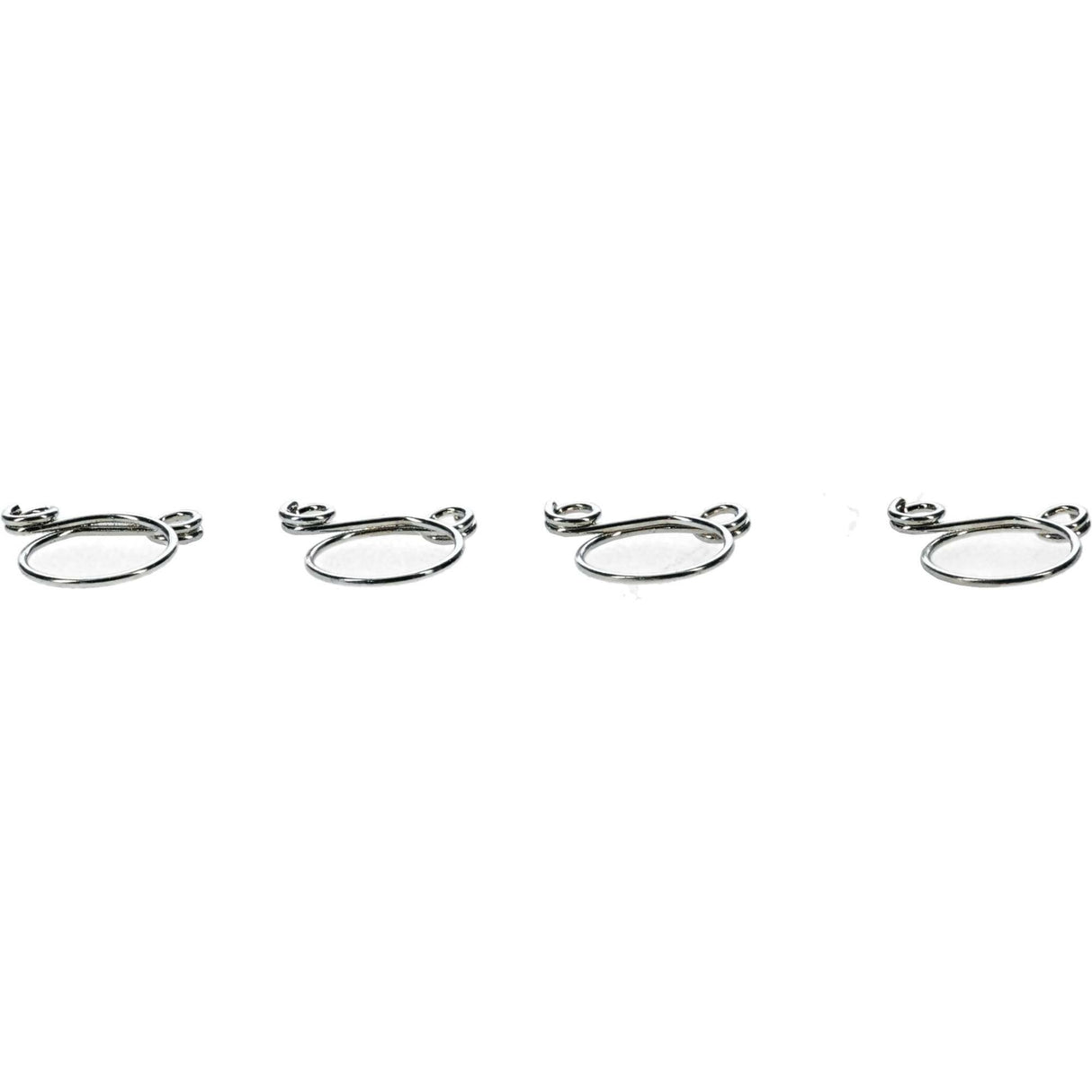 ALL BALLS, All Balls Hose Clamps Refill Kit (4-Pack) - Durable and Reliable Clamps for Automotive and Machinery