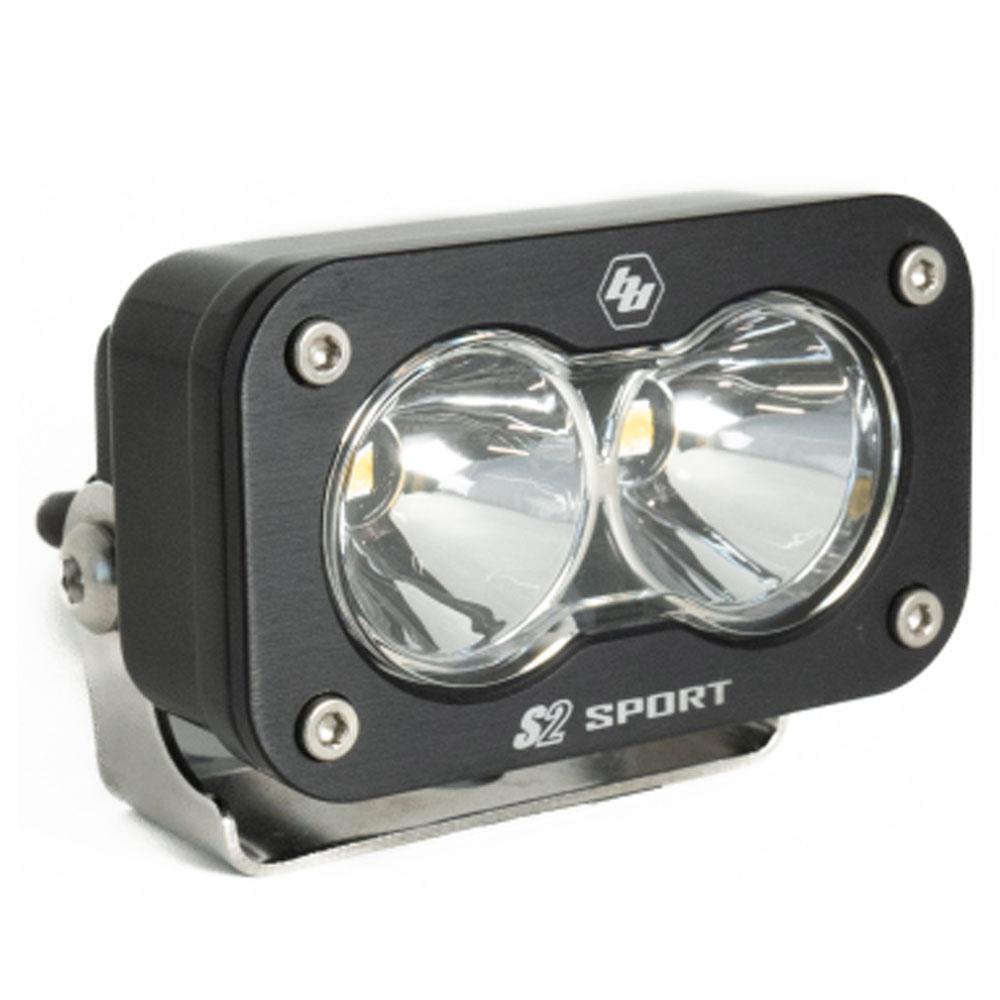 S2 Sport Black LED Auxiliary Light Pod - Universal Baja Designs