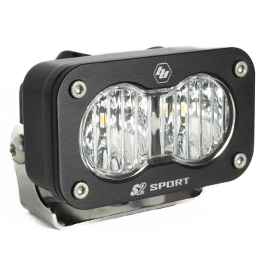 S2 Sport Black LED Auxiliary Light Pod - Universal Baja Designs