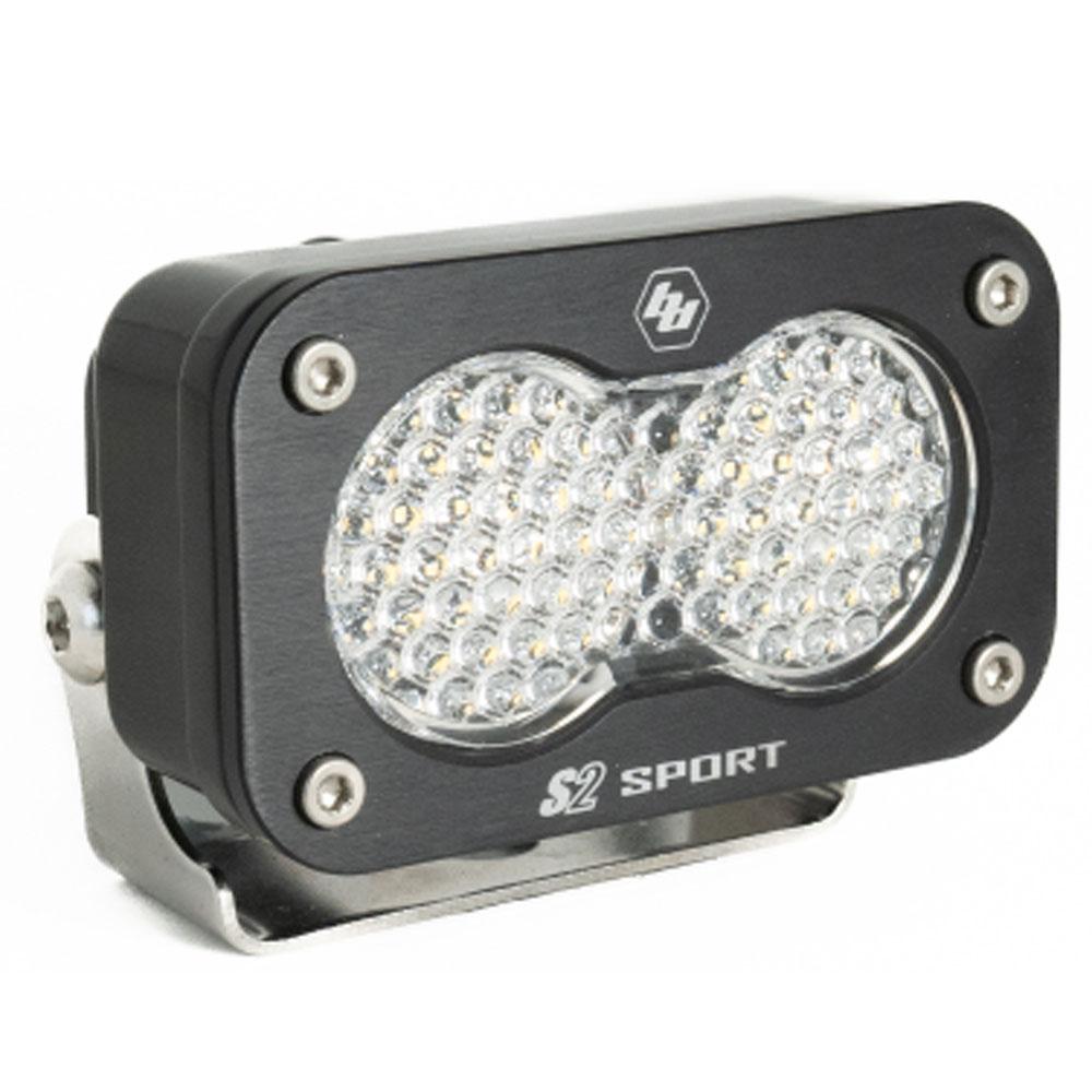 S2 Sport Black LED Auxiliary Light Pod - Universal Baja Designs