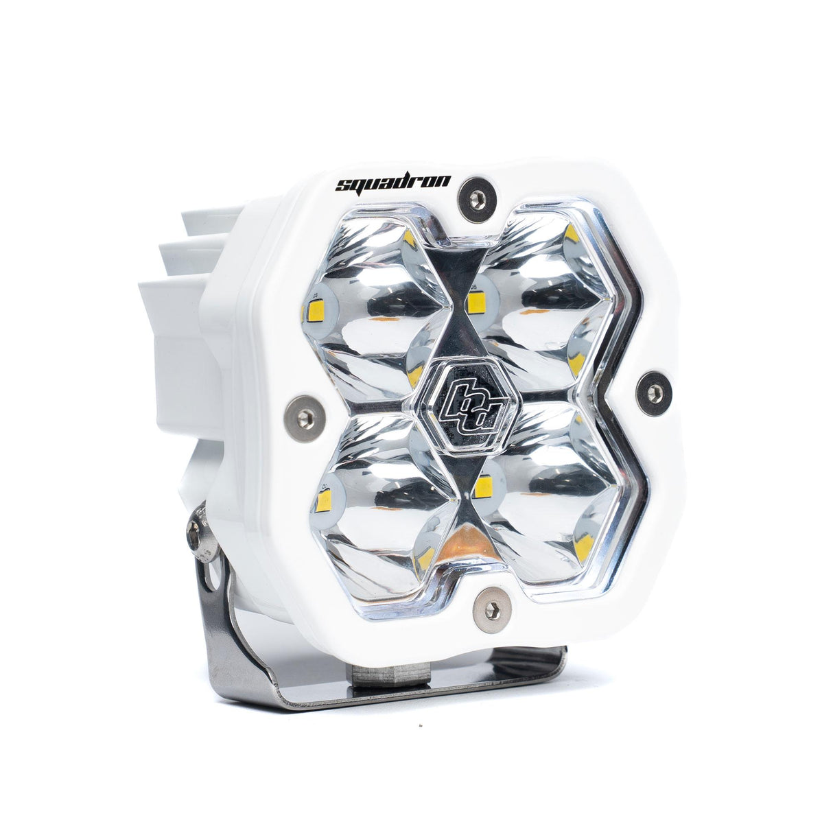 Squadron 2.0 Sport White Flush Mount LED Auxiliary Light Pod Kit - Universal Baja Designs
