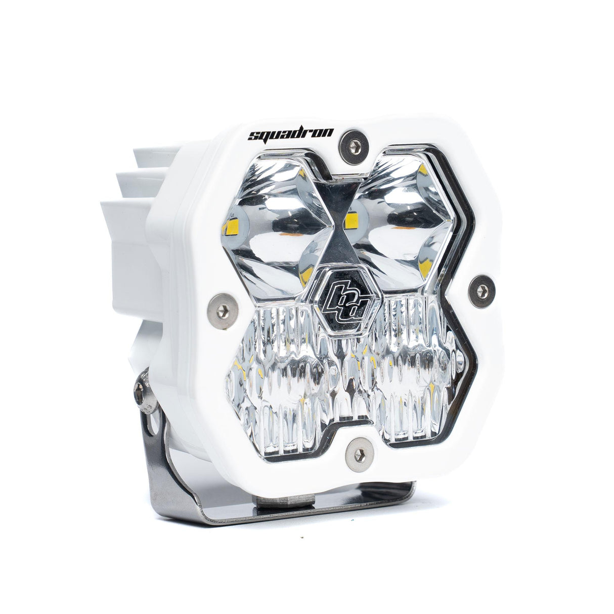Squadron 2.0 Sport White Flush Mount LED Auxiliary Light Pod Kit - Universal Baja Designs