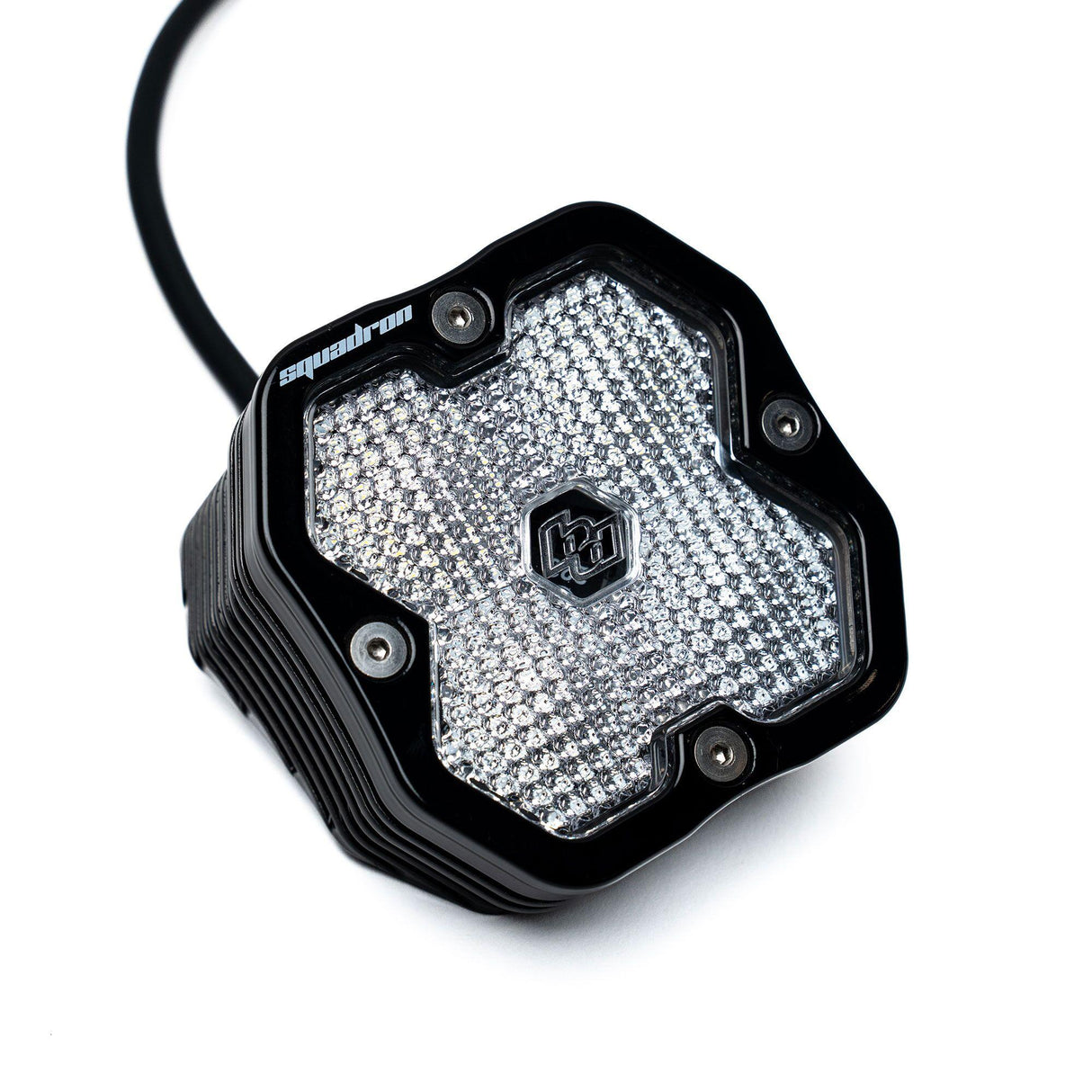 Squadron 2.0 Sport Black Flush Mount LED Auxiliary Light Pod Kit - Universal Baja Designs