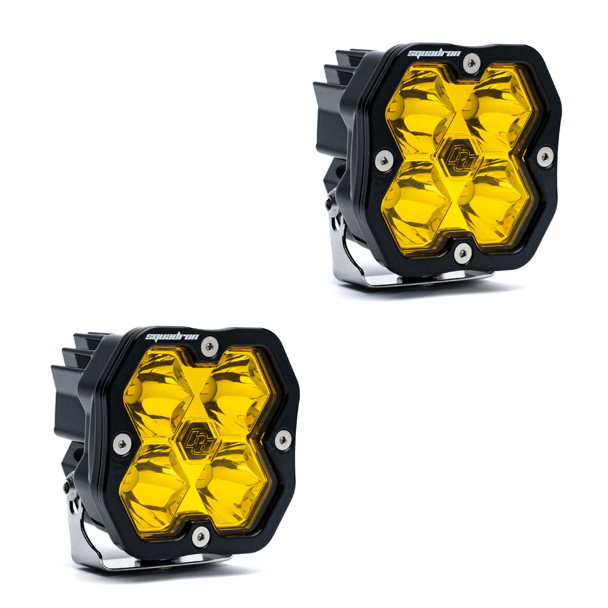 Squadron 2.0 Sport Black LED Auxiliary Light Pod Kit (No Harness) - Universal Baja Designs