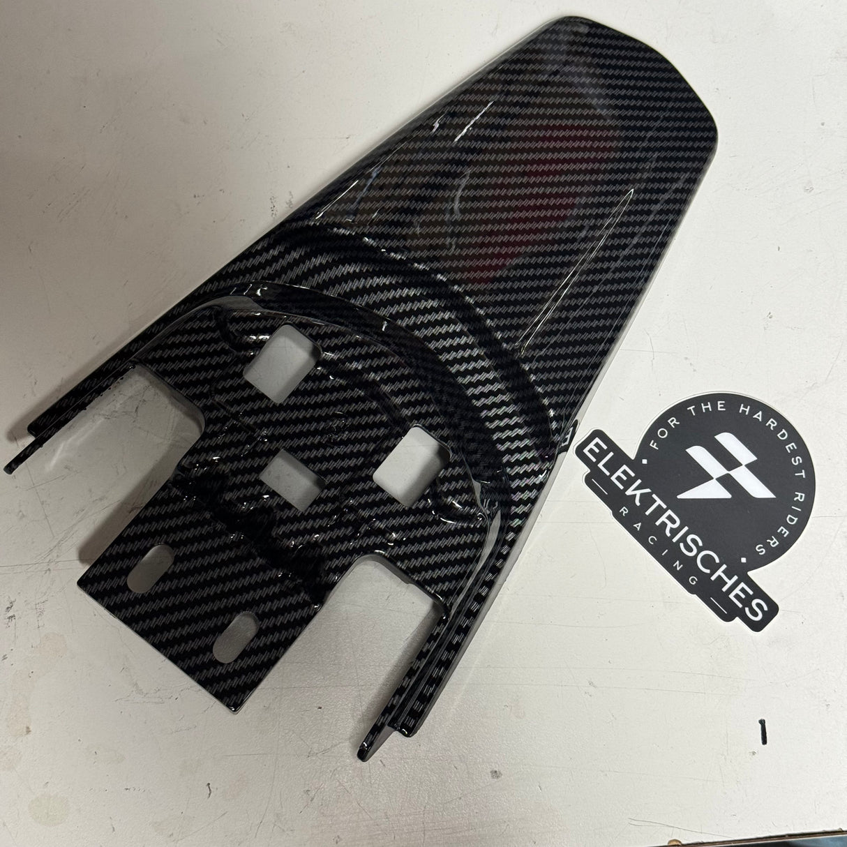 Sur Ron Fender | Carbon Fiber Style Rear Fender | Elektrisches Racing
