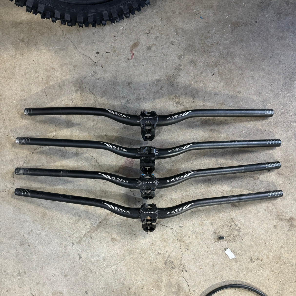used bars and stem