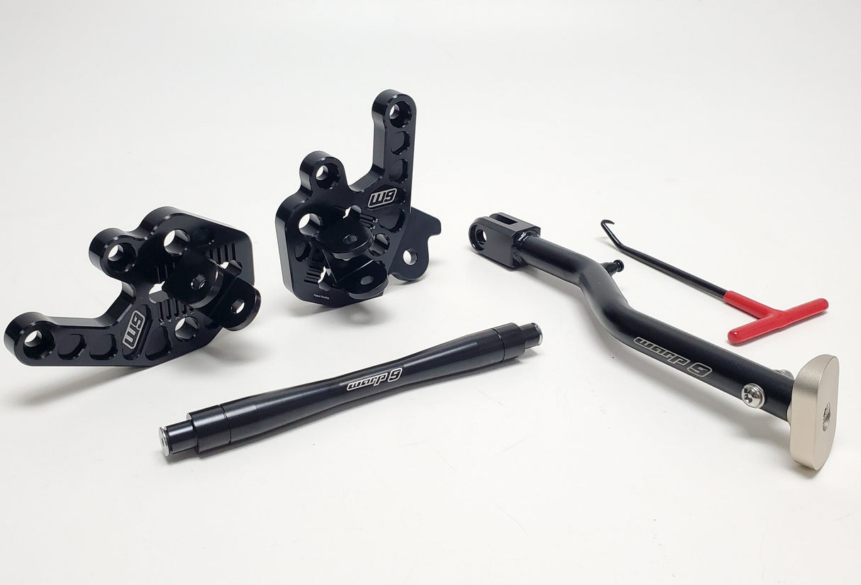 Talaria Sting Adjustable Footpeg mount and kickstand