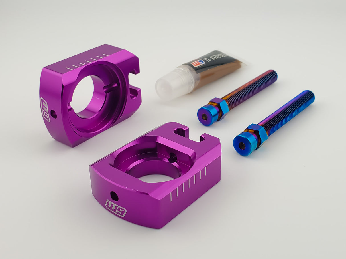 Ultra Bee axle blocks by Warp 9