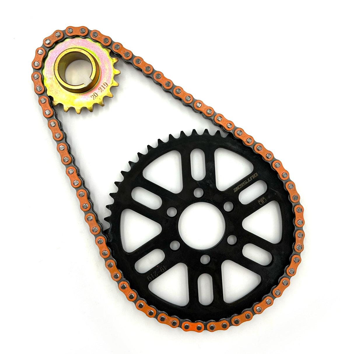 Primary Belt to Chain Conversion Kit | 219 RK Sealed O-Ring | E Ride Pro SR