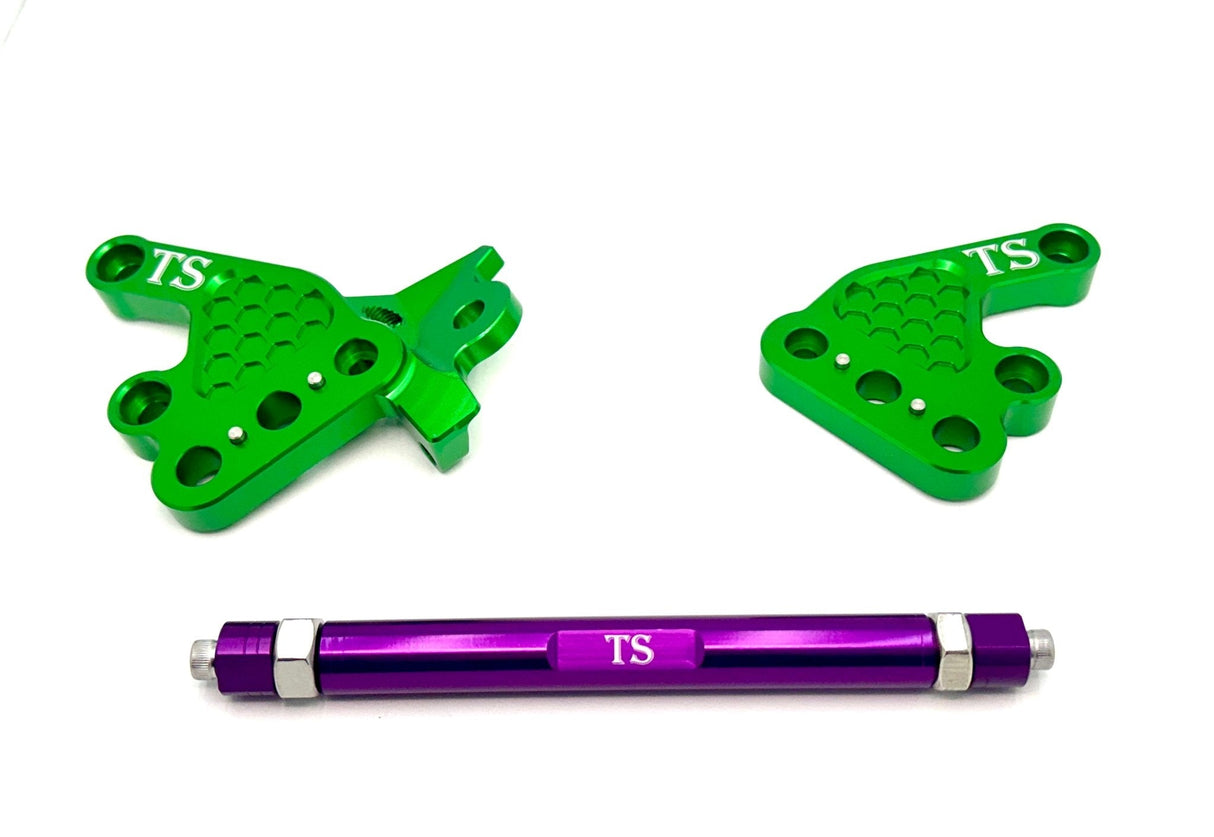 Custom CNC Aluminum Footpeg Bracket Assembly Talaria MX3, MX4, MX5, XXX