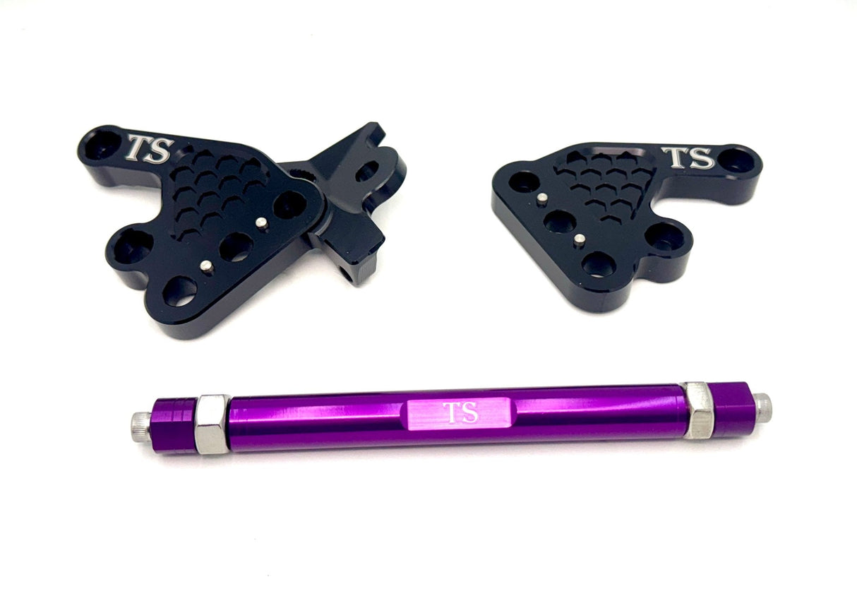 Custom CNC Aluminum Footpeg Bracket Assembly Talaria MX3, MX4, MX5, XXX