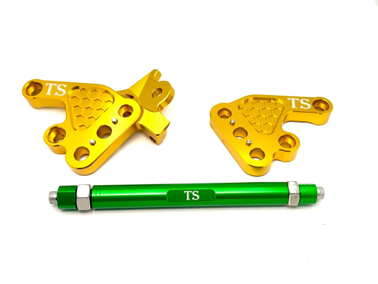 Custom CNC Aluminum Footpeg Bracket Assembly Talaria MX3, MX4, MX5, XXX