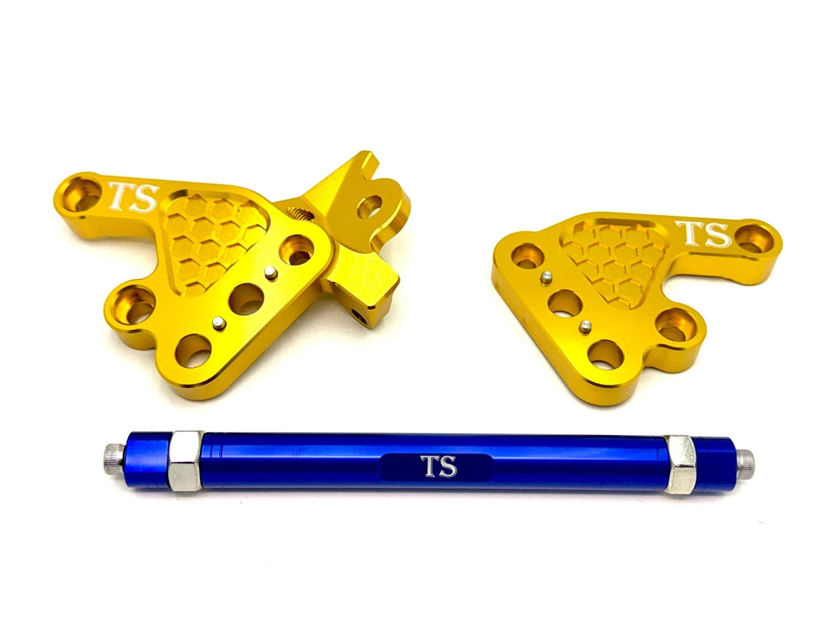 Custom CNC Aluminum Footpeg Bracket Assembly Talaria MX3, MX4, MX5, XXX