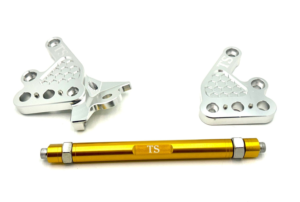 Custom CNC Aluminum Footpeg Bracket Assembly Talaria MX3, MX4, MX5, XXX