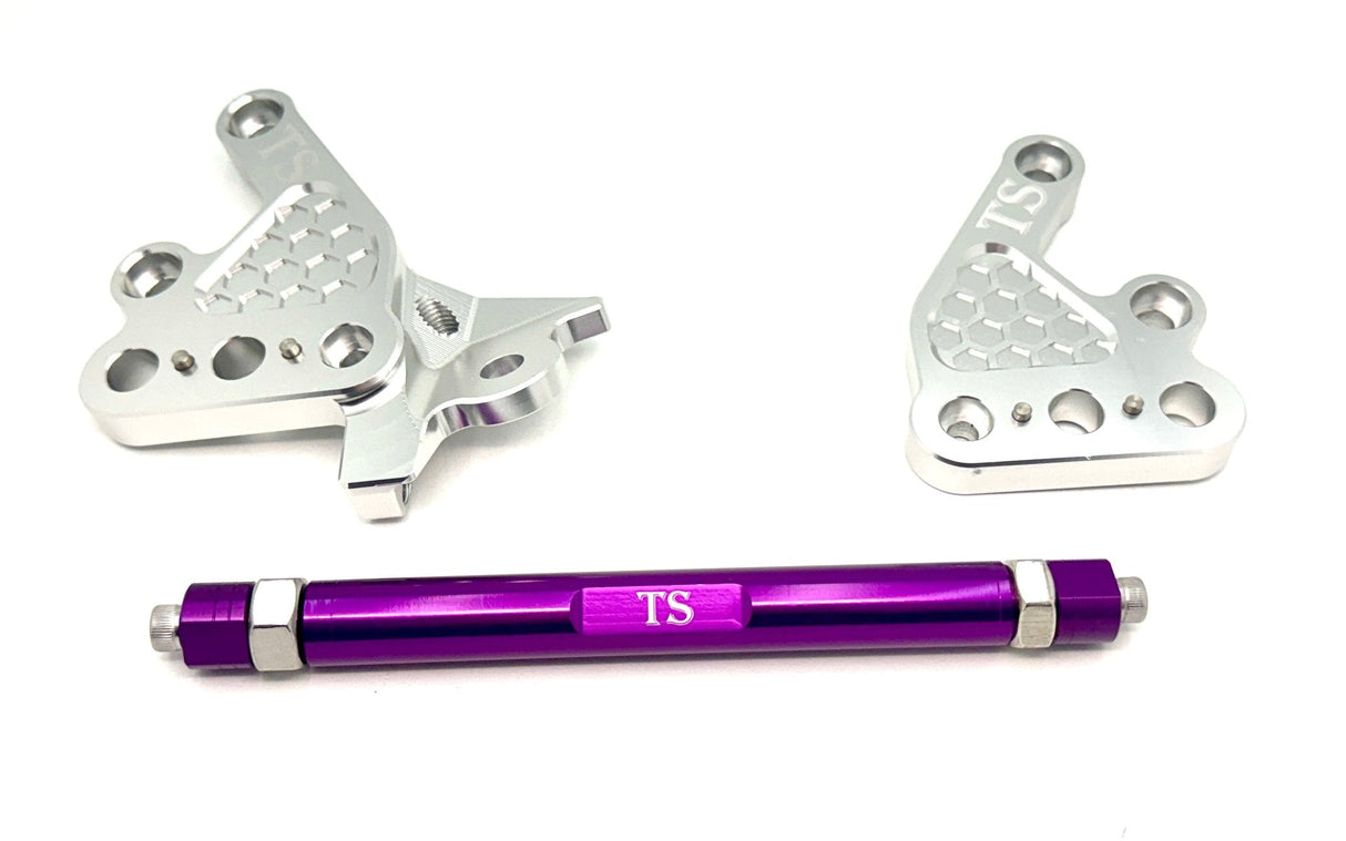 Custom CNC Aluminum Footpeg Bracket Assembly Talaria MX3, MX4, MX5, XXX