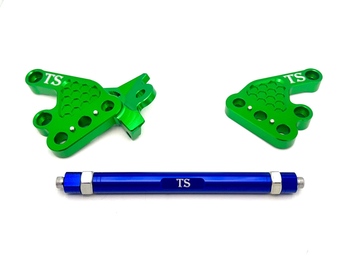 Custom CNC Aluminum Footpeg Bracket Assembly Talaria MX3, MX4, MX5, XXX