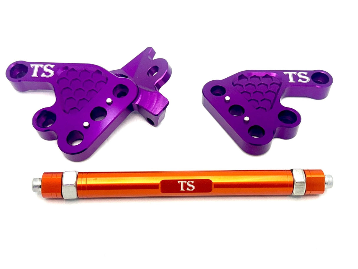 Custom CNC Aluminum Footpeg Bracket Assembly Talaria MX3, MX4, MX5, XXX