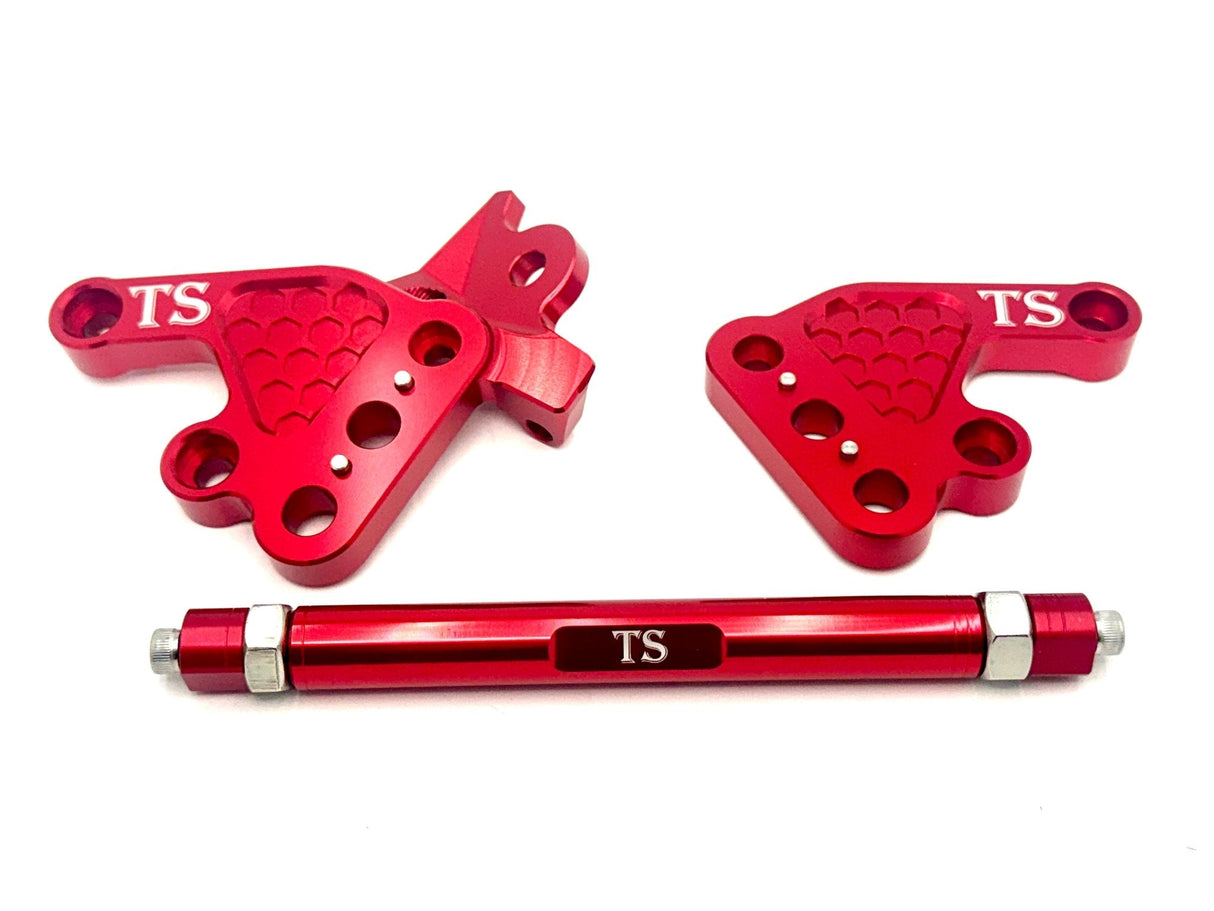 Custom CNC Aluminum Footpeg Bracket Assembly Talaria MX3, MX4, MX5, XXX