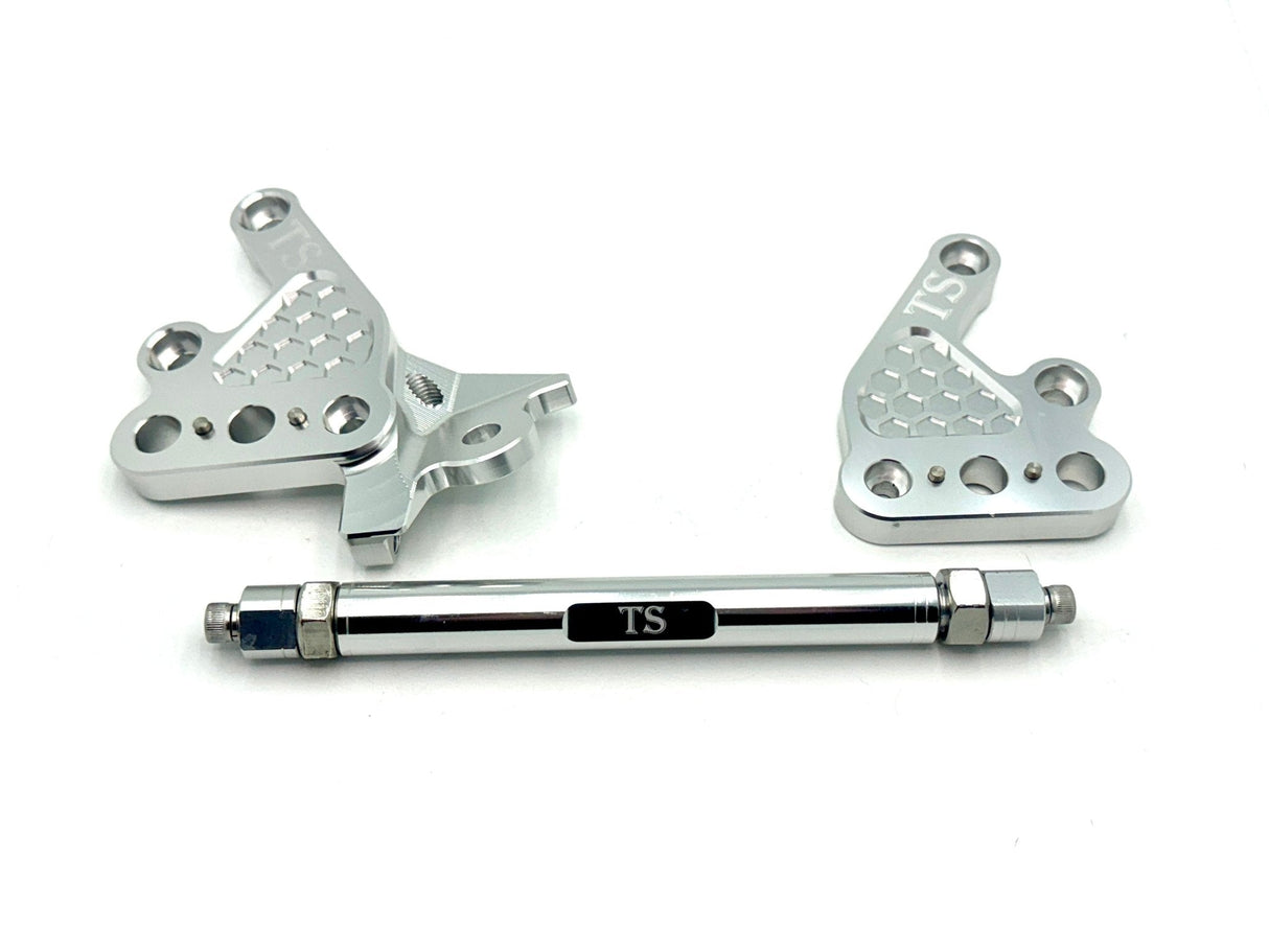 Custom CNC Aluminum Footpeg Bracket Assembly Talaria MX3, MX4, MX5, XXX