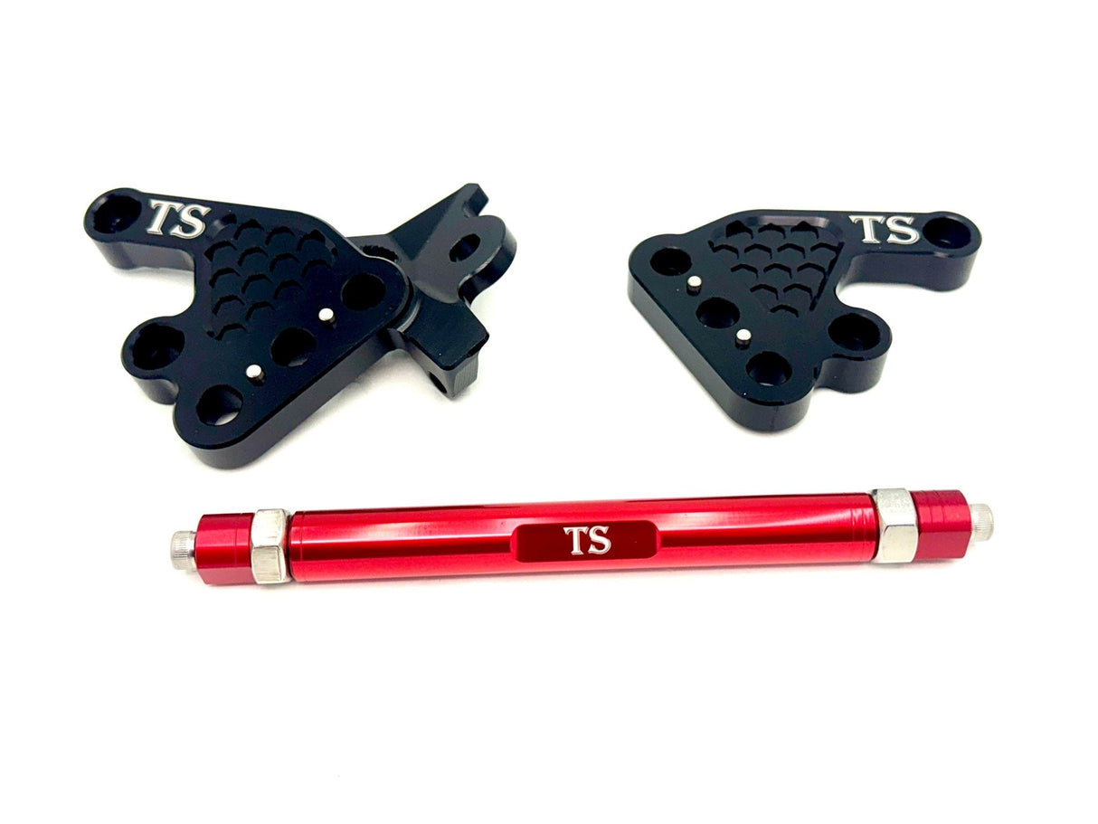 Custom CNC Aluminum Footpeg Bracket Assembly Talaria MX3, MX4, MX5, XXX