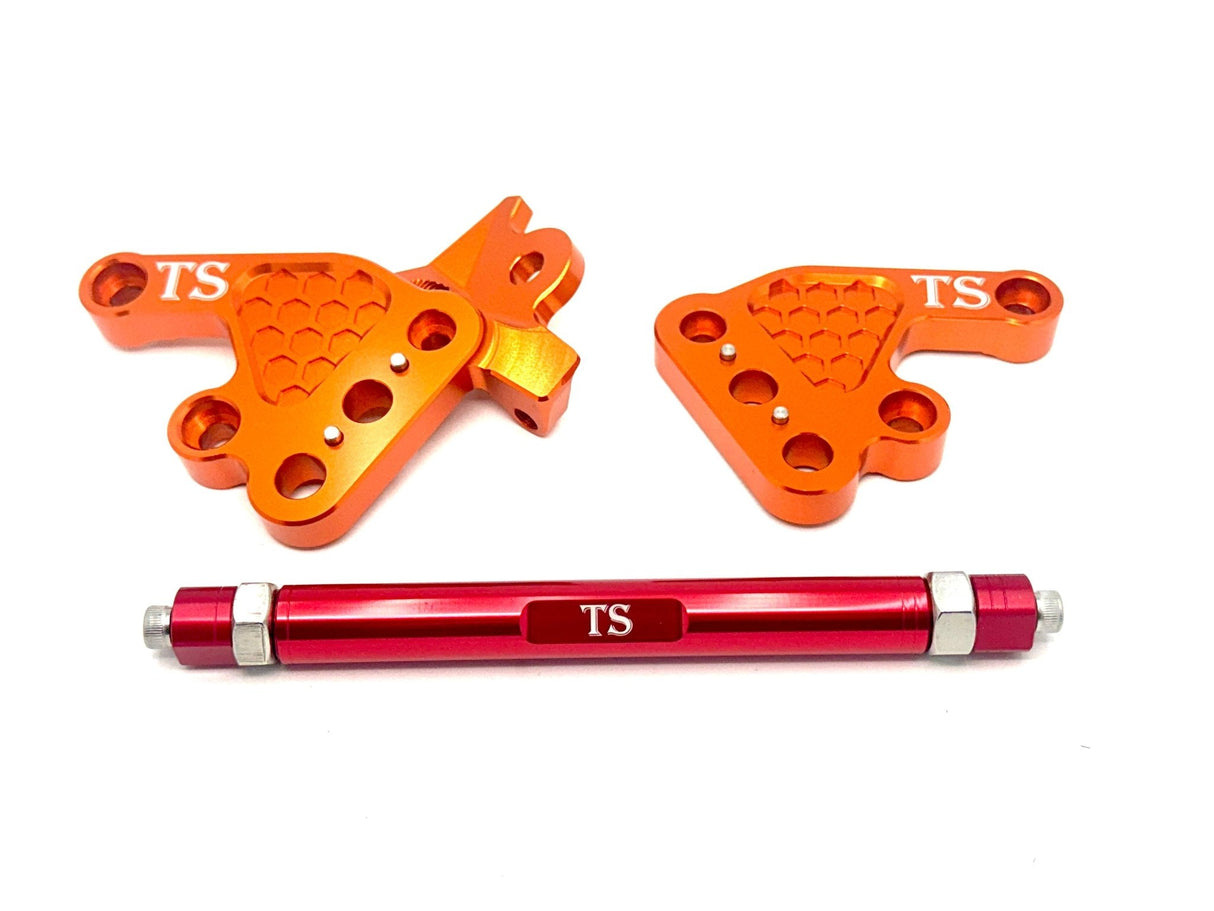 Custom CNC Aluminum Footpeg Bracket Assembly Talaria MX3, MX4, MX5, XXX