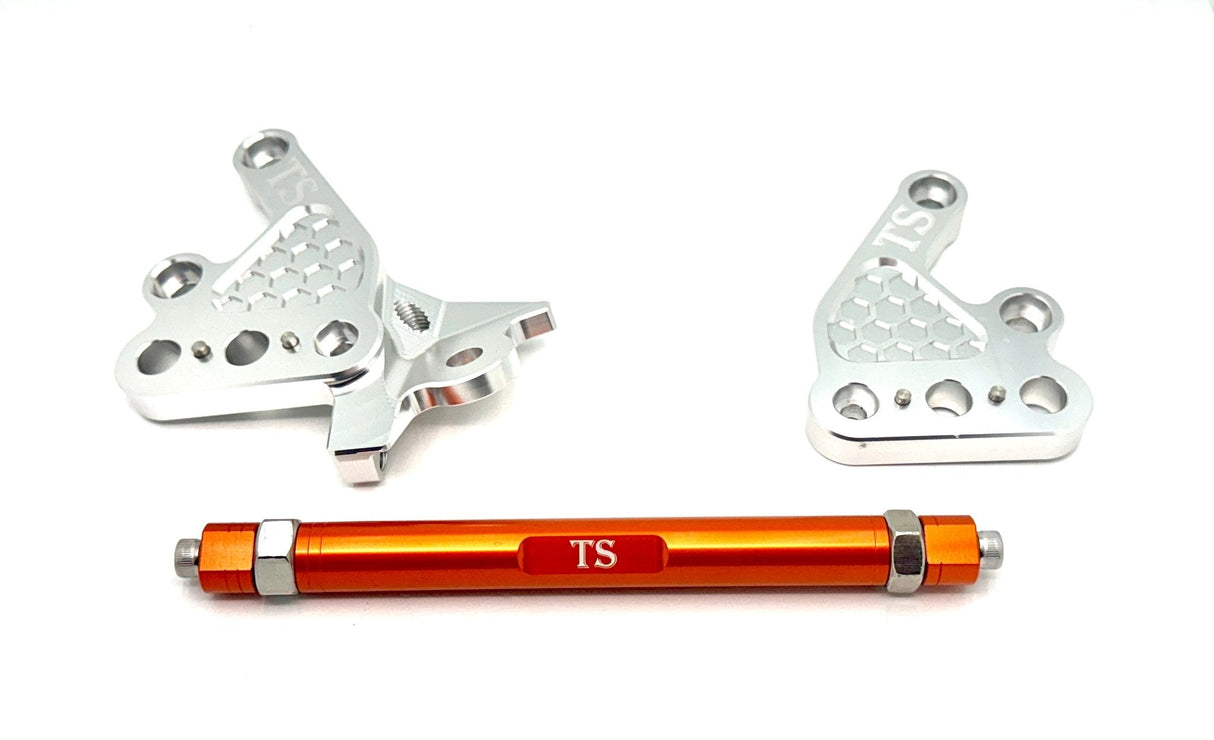 Custom CNC Aluminum Footpeg Bracket Assembly Talaria MX3, MX4, MX5, XXX