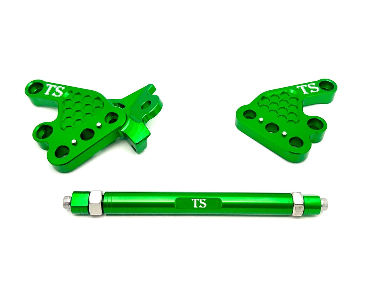 Custom CNC Aluminum Footpeg Bracket Assembly Talaria MX3, MX4, MX5, XXX