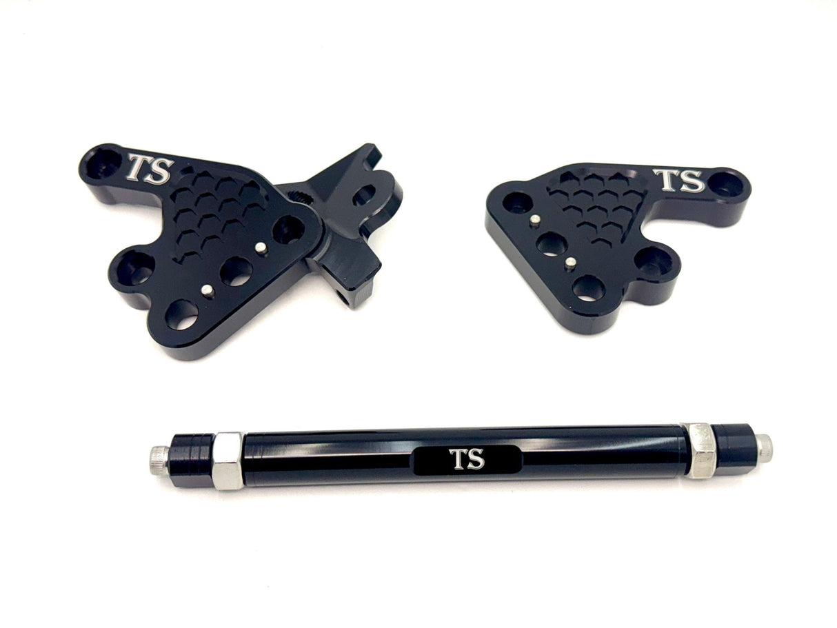 Custom CNC Aluminum Footpeg Bracket Assembly Talaria MX3, MX4, MX5, XXX