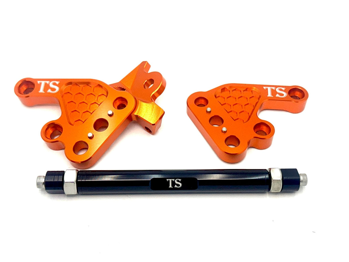 Custom CNC Aluminum Footpeg Bracket Assembly Talaria MX3, MX4, MX5, XXX