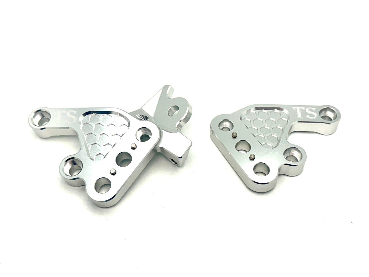 Custom CNC Aluminum Footpeg Brackets for Talaria Sting MX3, MX4, MX5, XXX