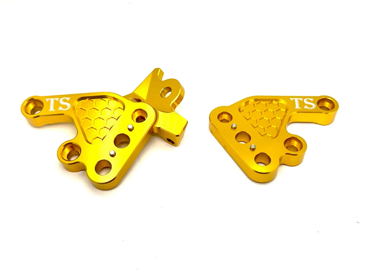 Custom CNC Aluminum Footpeg Brackets for Talaria Sting MX3, MX4, MX5, XXX