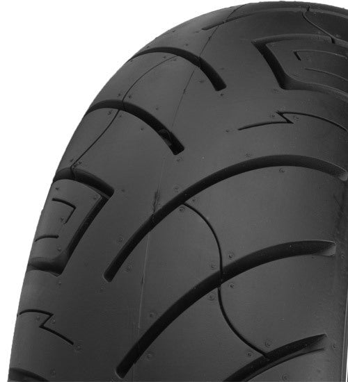 SHINKO, Shinko SR777 H.D. Cruiser Rear Tire 130/90B16 73H with Reflective Sidewall Technology