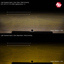 Squadron Sport Black LED Auxiliary Light Pod Pair - Universal