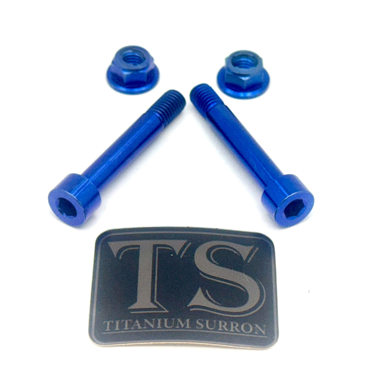 Titanium Rear Shock Mount Hardware (4 Pieces) E-Ride Pro