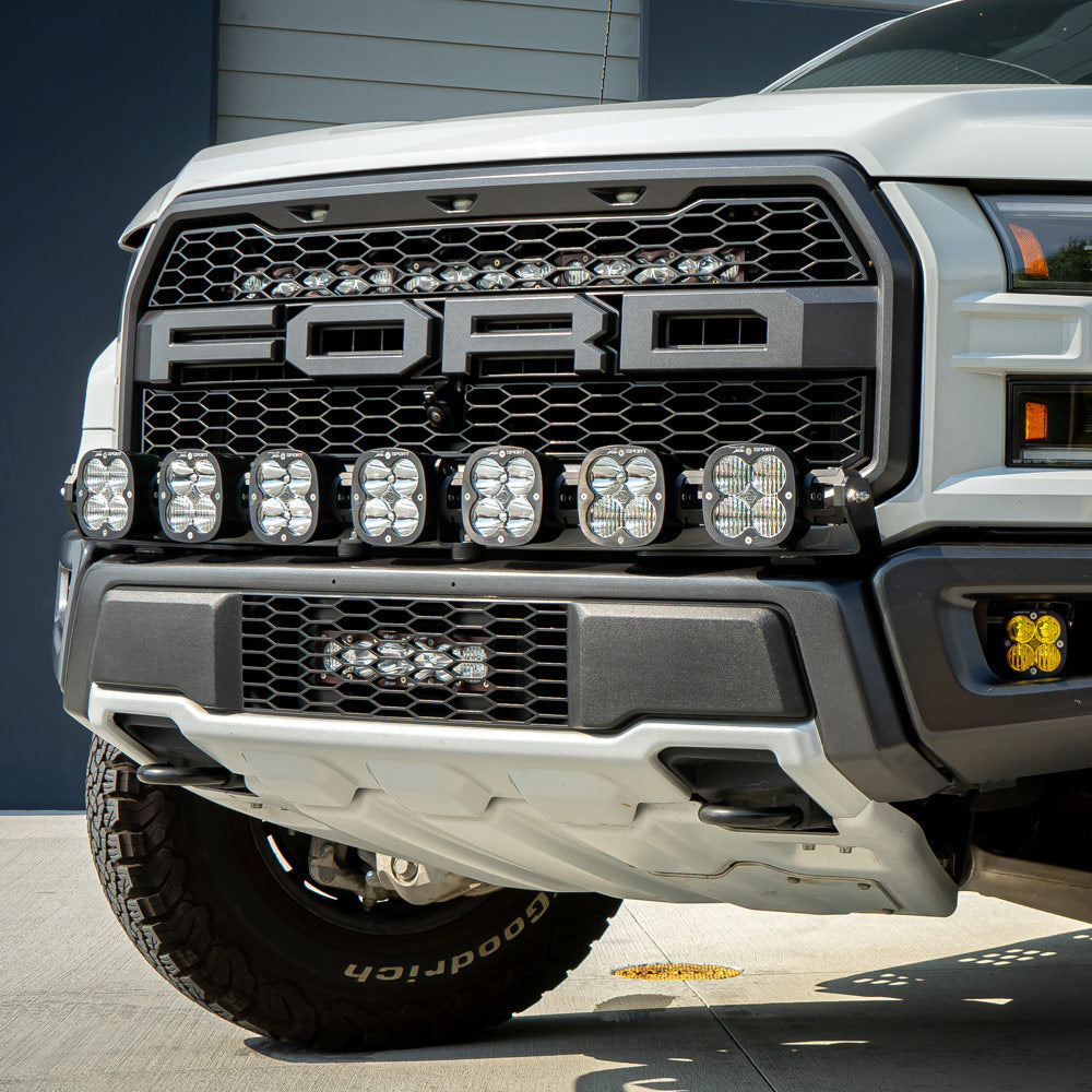 Baja Designs LED light kit on a Ford Raptor